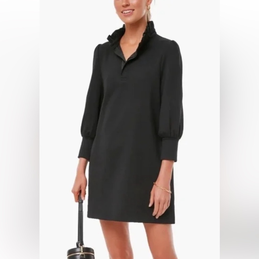 Tuckernuck Pomander Place Charlotte Dress in Black size Small
